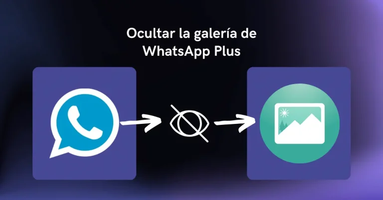 Cómo ocultar WhatsApp Plus medios de comunicación de la galería del teléfono-imagen de la característica