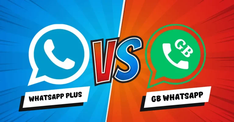 comparación whatsapp plus APK vs gb whatsapp